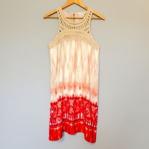 CC Tie Dye Crochet Dress